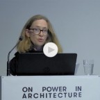 Iconic Moves: Regeneration+Reproduction. Lecture at Architecture and Power